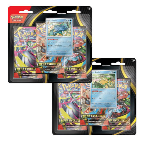 Mega Evolucion Blister 3 Pack Español