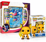 Caja Greninja 30 Aniversario + Funko POP! Raichu español