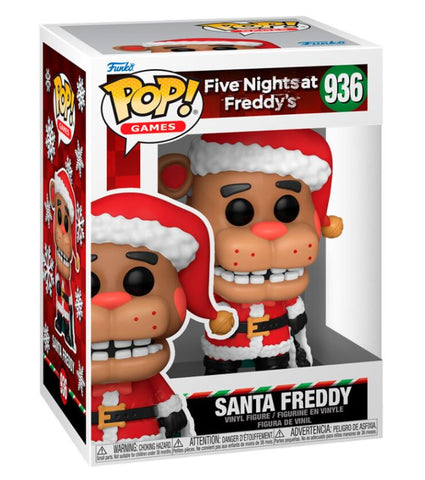 Funko POP! Five Nights at Freddys Holiday Santa Freddy