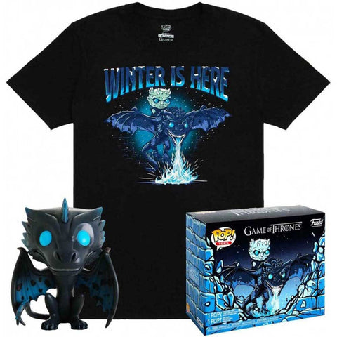 Pack Camiseta y Funko POP! Game of Thrones - Icy Viserion
