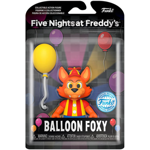 Figura action Five Nights at Freddys Balloon Foxy Exclusivo