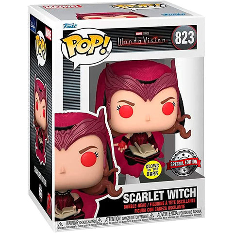Funko POP! Marvel Wanda Vision - Scarlet Witch Special Edition - 823