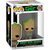 Funko POP! I Am Groot - Groot with Grunds - 1194