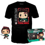 Pack Camiseta y Funko POP! Demon Slayer - Tanjiro - 867