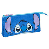 Estuche Triple Disney Stitch