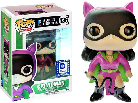 Funko POP! DC Comics Super Heroes - Catwoman (Exclusive) - 136