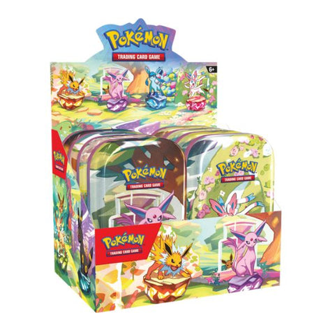 Lata Mini Tin Prismatic Evolutions INGLES
