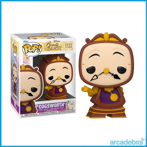 Funko POP! Beauty and the Beast - Cogsworth / Din don - 1133