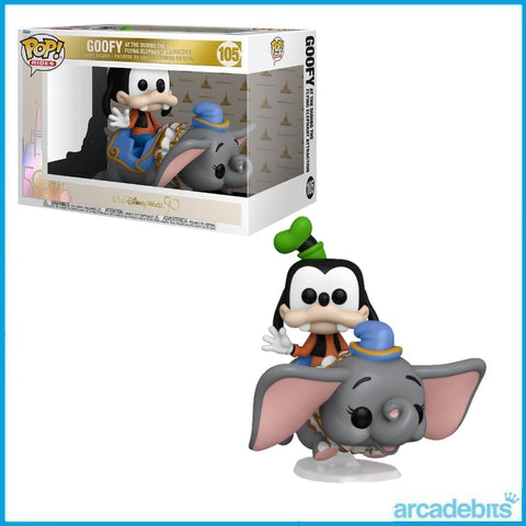 Funko POP! Disney Rides Goofy At The Dumbo The Flying Elephant Attraction - 105