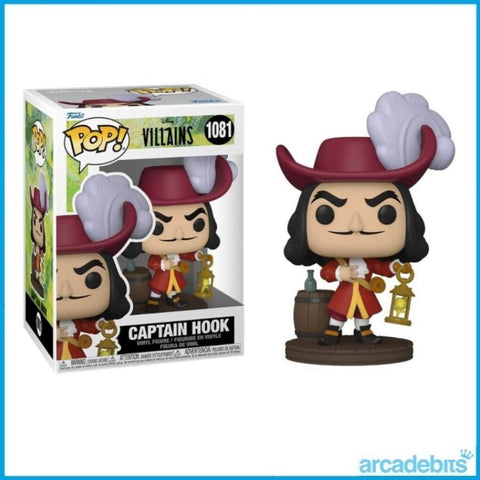 Funko POP! Disney Villains - Captain Hook/ capitán garfio - 1081