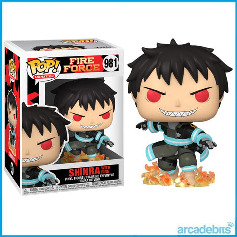 Funko POP! Fire Force - Shinra With Fire - 981