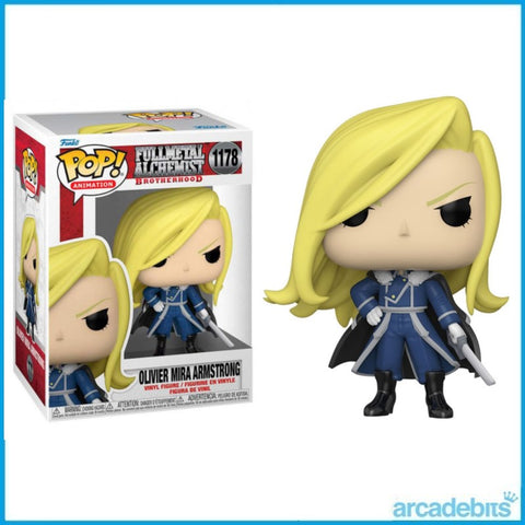 Funko POP! Full Metal Archemist Brotherhood - Olivier Mira Armstrong - 1178