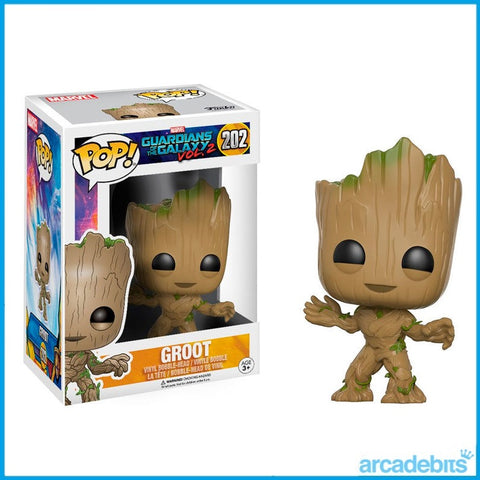 Funko POP! Marvel Guardians of The Galaxy V2 - Groot - 202