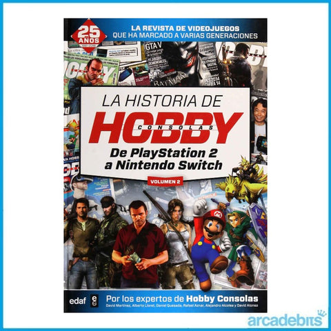 Libro La Historia de Hobby Consolas de PlayStation 2 a Nintendo Switch
