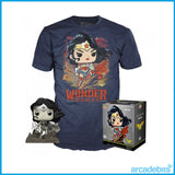 Pack Camiseta y Funko POP! DC Collection - Wonder Woman SE - 282