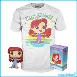 Pack Camiseta y Funko POP! Disney The Little Mermaid - Ariel Diamond - 564