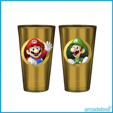 Vaso Dorado Super Mario y Luigi