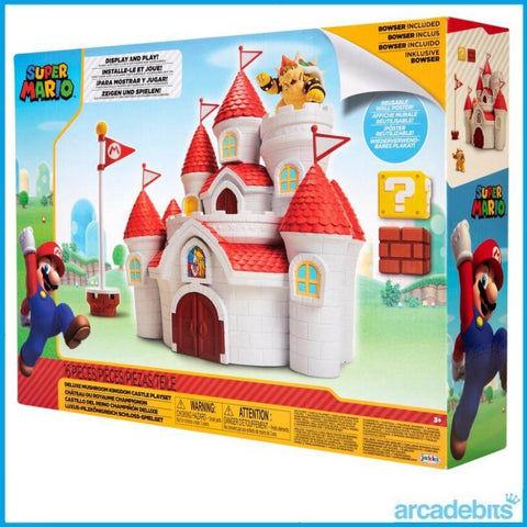 Castillo del reino Champiñon deluxe Super Mario