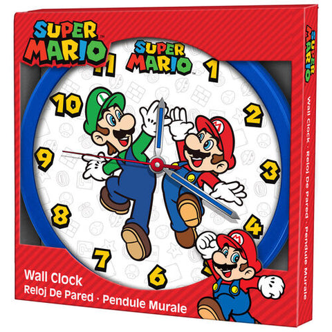 Reloj Super Mario Bros Pared