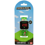 Reloj Minecraft Led