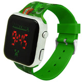 Reloj Minecraft Led