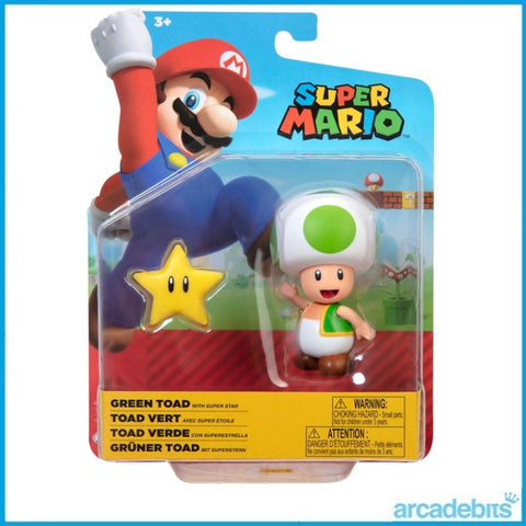 Figura de acción Super Mario - Green Toad
